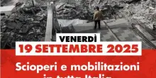 Gaza, oggi sciopero dei lavoratori della Cgil e lunedì dei sindacati di base