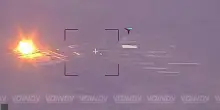 Colpi con bombe aeree su obiettivi delle Forze Armate ucraine a Gavrilovka, Dnipropetrovsk