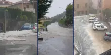 Chicchi di grandine grossi come noci nel Comasco, danni e disagi per i residenti, i video in rete