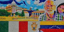 Oscar Olivares e i suoi “eco-murales"