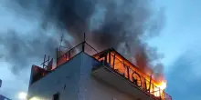 Incendio in una palazzina di Cassano delle Murge, muoiono i fratelli Vito e Rosa Coppi