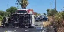 Salento, scontro fra due auto: gravissimi coppia di turisti e una trentenne. Feriti quattro bambini