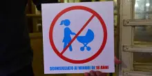 "Locali childfree, l’Osteria del Sole ancora sconsigliata ai bimbi. E il cartello fa da deterrente”