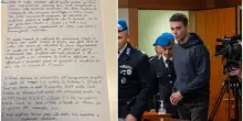 La lettera di Filippo Turetta: “Rinuncio all’appello, non posso rimediare in nessun modo al dolore”