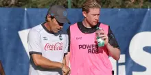 Conte: “Napoli favorito perché ha lo scudetto sulla maglia. De Bruyne può dare ancora tanto”