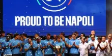 Festa per il Napoli, Conte: “Scritto la storia, adesso ripartiamo”