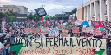 “Non toccate la Flotilla”: dalle scuole ai quartieri, a Roma la mobilitazione per la pace