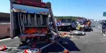 Auto contro cantiere sull’autostrada A4, tra Latisana e Portogruaro: due morti