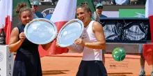 Errani-Paolini fanno il bis agli Internazionali, battute Kudermetova-Mertens 6-4, 7-5