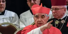 Papa Leone riceve il cardinale Becciu