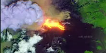 L’eruzione dell’Etna vista dallo spazio