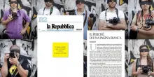 Legge bavaglio, il perché di una pagina bianca
