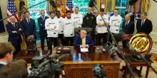 Juve ricevuta alla Casa Bianca