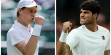Sinner-Alcaraz, la finale di Wimbledon in tv in chiaro su Tv8