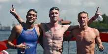 Mondiali di nuoto, Paltrinieri (nonostante una frattura) e Taddeucci d’argento nella 5 km in acque libere