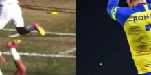 Esulta come CR7, ma si fa male: il caso tragicomico di Kesley in Brasile