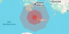 Grecia, terremoto di magnitudo 5,1 a largo di Creta