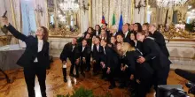 Mattarella alle azzurre della Nazionale di calcio: “Avete scritto una bellissima pagina di sport”