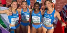 Kelly Doualla trascina l’Italia, oro nella staffetta 4x100 agli Europei Under 20