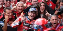 Marc Marquez, prima vittoria in Austria. Bezzecchi terzo, Bagnaia solo 8°: “Difficile da accettare”