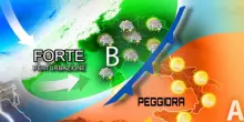 Previsioni meteo, arriva la perturbazione atlantica: in settimana attesi forti temporali