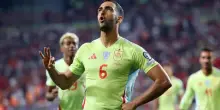 L’azione da antalogia della Spagna, in gol dopo 25 passaggi e 66 tocchi
