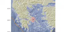 Grecia, terremoto a Nea Stira, nord-est di Atene: magnitudo 5.5