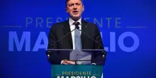 Abruzzo, incidente in moto per il governatore Marsilio: la moglie si rompe una gamba