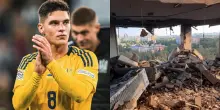 Sudakov segna con l’Ucraina: pochi giorni fa la sua casa di Kiev colpita dalle bombe