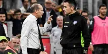 Allegri, un turno di squalifica e 10 mila euro di multa