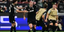 Juventus-Borussia Dortmund, le pagelle bianconere: Di Gregorio male, Yildiz super, Vlahovic show