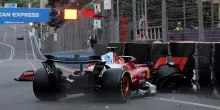F1 Gp Baku, qualifiche in diretta: Piastri a muro. Leclerc partirà decimo, Hamilton fuori nel Q2