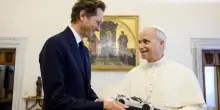 Papa Leone XIV ha ricevuto John Elkann in Vaticano