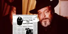 Orson Welles, genio pigro e disoccupato