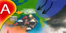 Previsioni meteo, Italia divisa in tre: maltempo verso il Sud, nubi al Nord, ottobrata al Centro