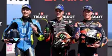Bezzecchi vince la sprint del Gp d’Australia doppietta Aprilia. Disastro Ducati, Bagnaia penultimo