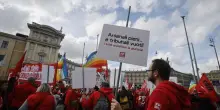 Manifestazione Cgil, Landini evoca lo sciopero: “Chi demonizza le piazze teme la democrazia”