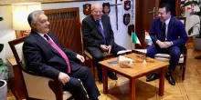 Salvini incontra Orbán al ministero. Il premier ungherese vuole un blocco anti-Kiev