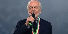 De Laurentiis sul bus scudetto: “De Bruyne ha preso casa a Napoli”