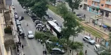 L’albero cade di schianto e centra in pieno il bus: orrore in Italia, a bordo oltre 50 persone