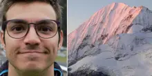 Travolto da una valanga sul Gran Zebrù: dramma per Fabio, trascinato per metri