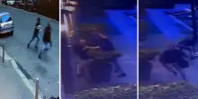 Emanuele De Maria, il video in cui rincorre e accoltella il collega Hani Nasr davanti all’hotel Berna a Milano