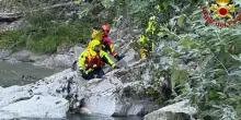Salvati 5 minorenni rimasti intrappolati in un torrente in piena