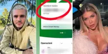 Icardi pubblica il conto in banca di Wanda Nara: “Mi ha rubato milioni”