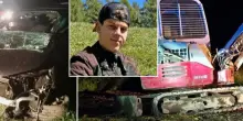 L’auto vola contro un escavatore: l’impatto è spaventoso, la tragedia a soli 19 anni