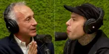 Travaglio, replica durissima a Fedez: “Inutile il libro su Berlusconi? Se non si sa leggere, sì”