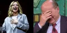 Applausi scroscianti a Giorgia Meloni, la reazione di Bersani a Dimartedì: “Mamma mia”