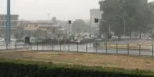 Maltempo, fortissima bomba d’acqua: strade allagate e alberi caduti
