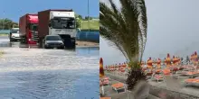 Italia, crollo delle temperature: in arrivo temporali, grandine e vento forte