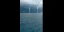 Tromba d’aria, aerei dirottati e strade chiuse. Maltempo in Italia: il video è spaventoso